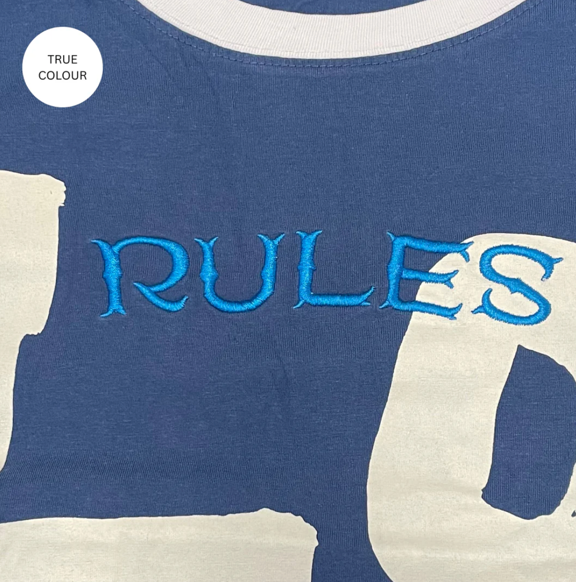 The Very Oversized Love Revolution Tee In Blue **** pre order
