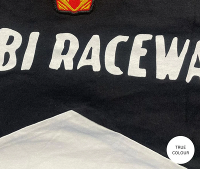 The Long Sleeve Mermaid Racing Tee - Black & white