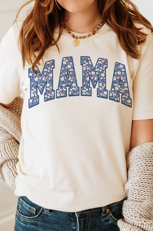 FLORAL MAMA Graphic Tee