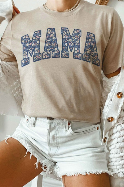 FLORAL MAMA Graphic Tee
