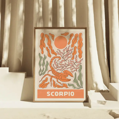 Scorpio Print